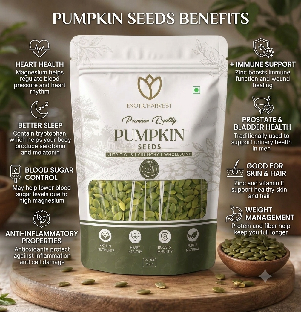 Premium Pumpkin seeds 250gm